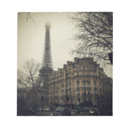 Bloc De Notas Arquitectura del edificio de la Torre Eiffel de Pa