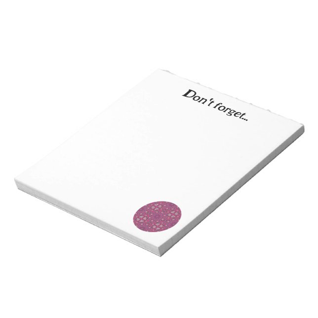 Bloc De Notas Arte caleidoscopio del volumen 9 ocho (Lado Izquierdo)