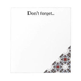 Bloc De Notas Arte calidoscopio del volumen cuatro