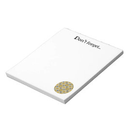 Bloc De Notas Arte calidoscopio del volumen once nueve