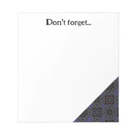 Bloc De Notas Arte calidoscopio del volumen trece ocho