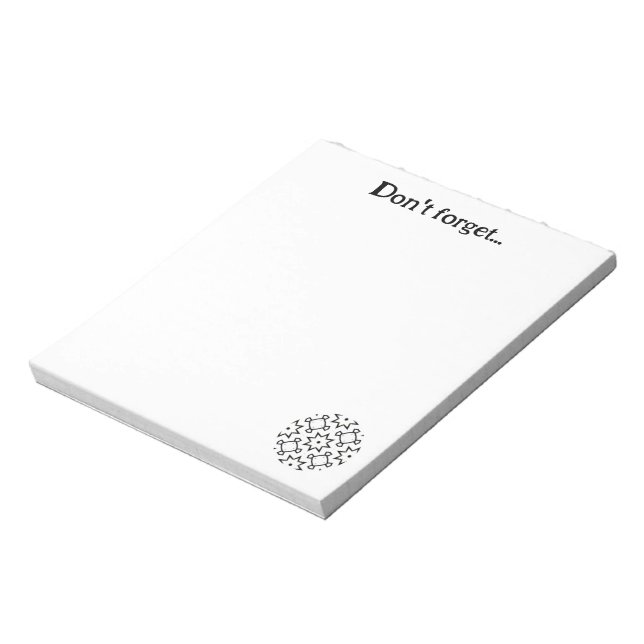 Bloc De Notas Arte calidoscopio del volumen uno dieciséis (Lado Izquierdo)