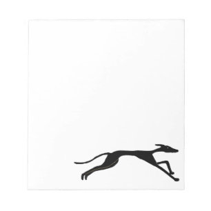 Bloc De Notas Arte de las Carreras del galgo