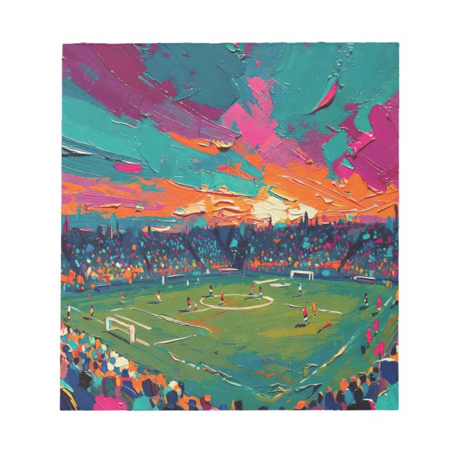 Bloc De Notas Arte del Fútbol (#1) (Frente)