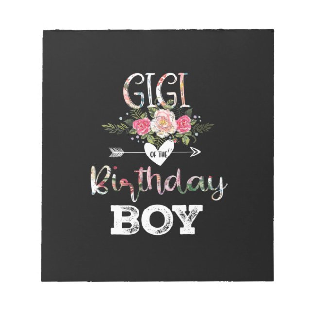 Bloc De Notas Arte Madre | Gigi De Un Cumpleaños (Frente)