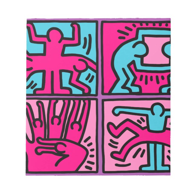 Bloc De Notas arte pop (Frente)