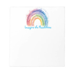 Bloc De Notas Arte Por Deber, Arcoiris