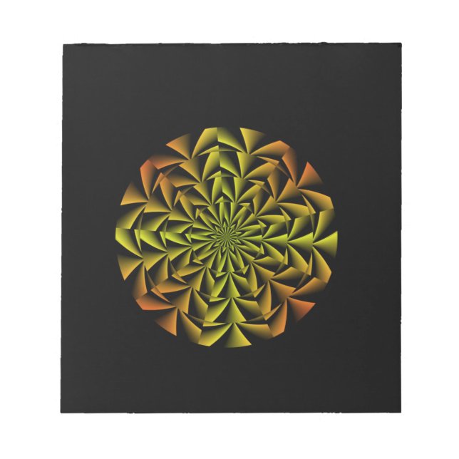 Bloc De Notas Arte retro espiral (Frente)