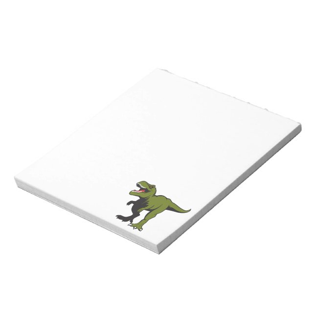 Bloc De Notas Artículos personalizados de T-Rex (Lado Izquierdo)