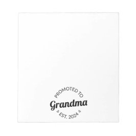 Bloc De Notas Ascendido A La Abuela Este. I 2024