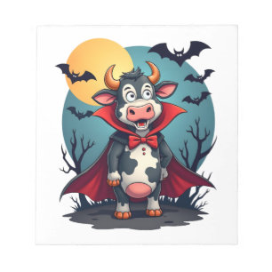 Bloc De Notas Asciende la vaca Drácula