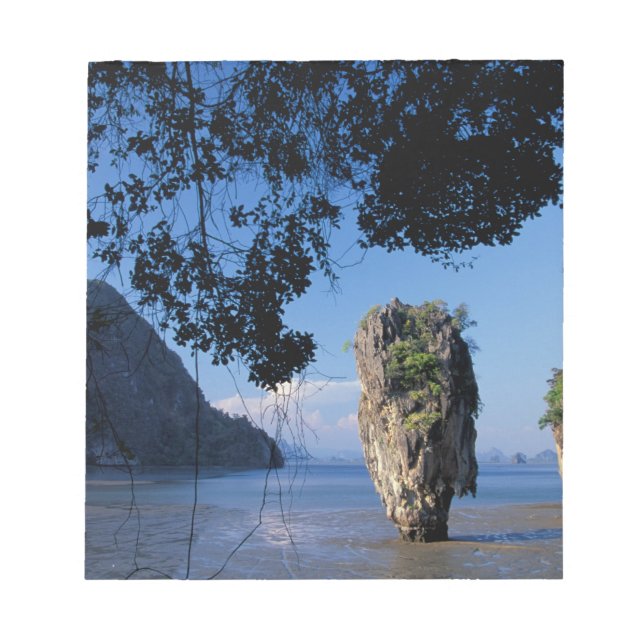 Bloc De Notas Asia, Tailandia, Ao Phangnga NP, costa, Karst (Frente)