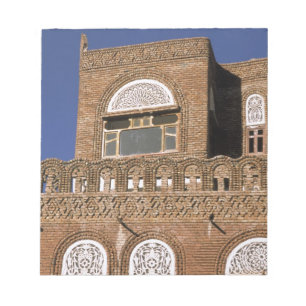 Bloc De Notas Asia, Yemen, Sana'a. Detalle de la arquitectura ye
