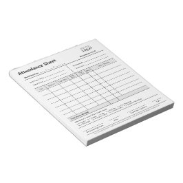 Bloc De Notas Asistencia profesional Ausencia de logotipo profes