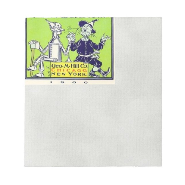 Bloc De Notas Asistente de Oz (Frente)