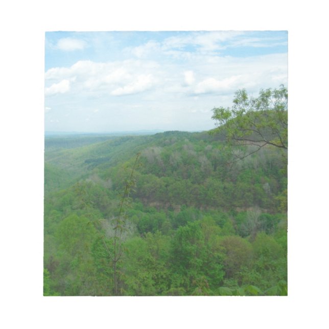 Bloc De Notas Asombroso West Virginia Mountain View (Frente)