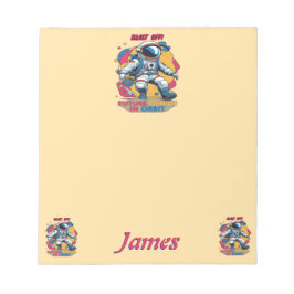 Bloc De Notas Astronaut Back-to-School "Future Genius in Orbit" 