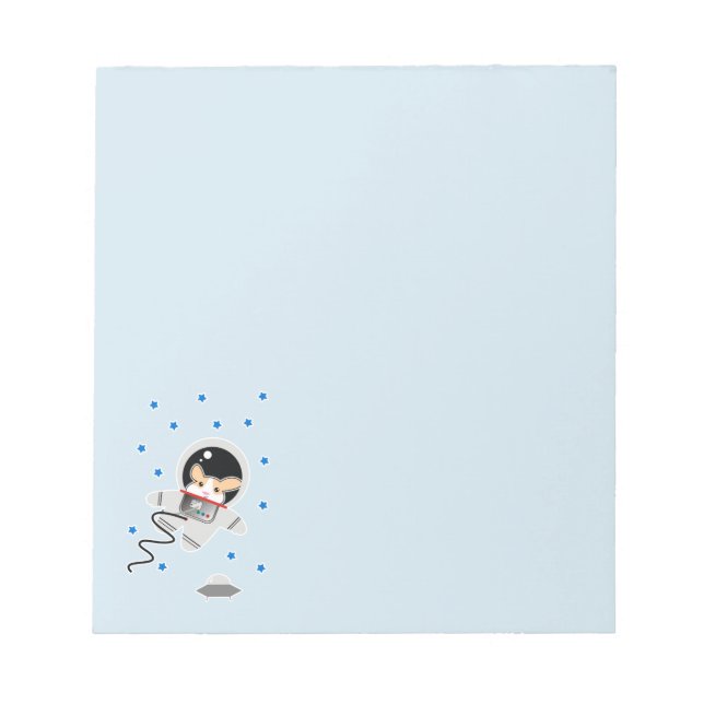 Bloc De Notas Astronauta Hamster (Frente)
