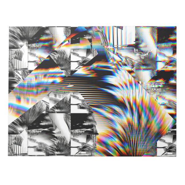 Bloc De Notas Ataque con arco iris (Frente)