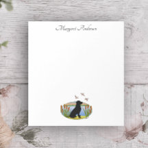 Atardecer de ave negra de Labrador