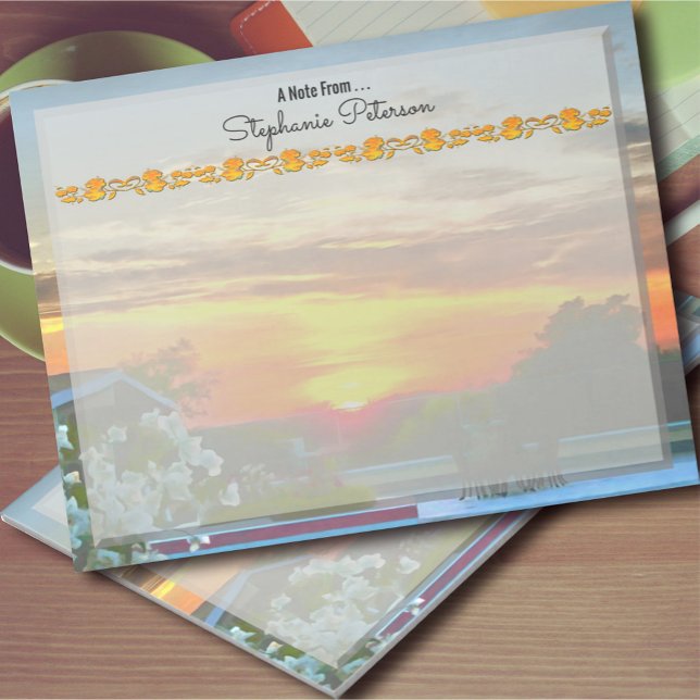 Bloc De Notas Atardecer de techo 2295 (Subido por el creador)