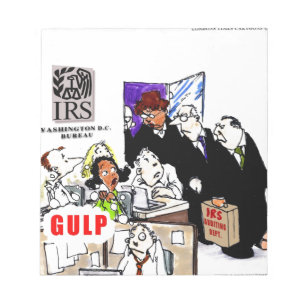 Bloc De Notas Auditorías de la IRS IRS Divertido