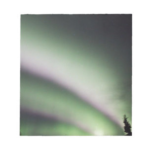 Bloc De Notas Aurora boreal Alaska