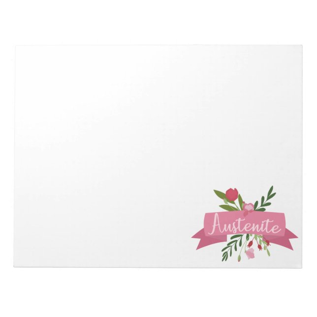 Bloc De Notas Austenita II (Frente)