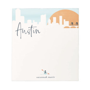 Bloc De Notas Austin Skyline Notepad