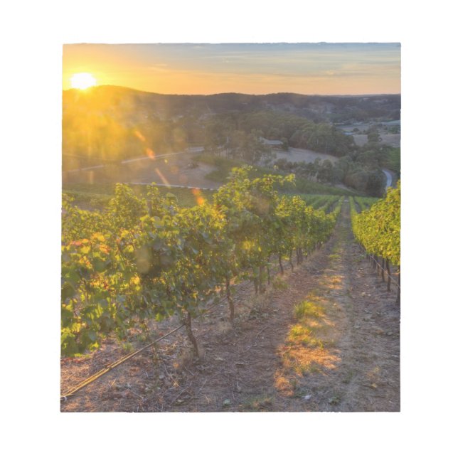 Bloc De Notas Australia Meridional, Adelaide Hills, Summertown. (Frente)