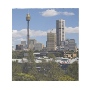 Bloc De Notas Australia, Sydney, Potts Point. Horizonte de Sydne