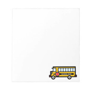 Bloc De Notas Autobús escolar