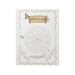 Bloc De Notas autoevaluación, crecimiento personal, balance de v