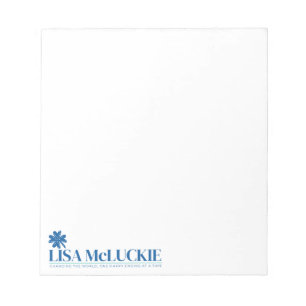 Bloc De Notas Autora Lisa McLuckie Notepad