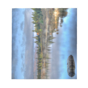 Bloc De Notas Autumn Sunrise at Moosehead Lake Maine