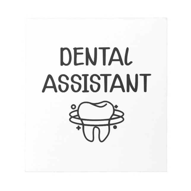Bloc De Notas Auxiliar dental (Frente)