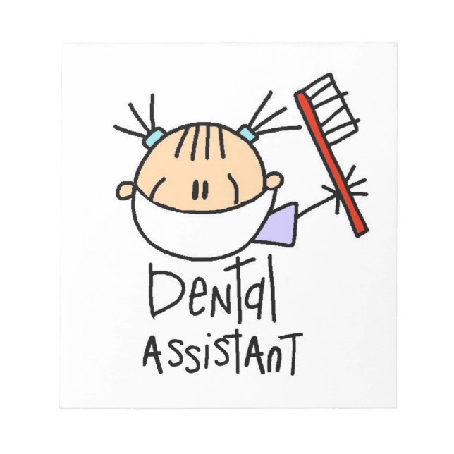 Bloc De Notas Auxiliar dental (Frente)