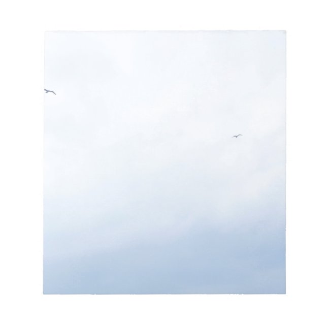 Bloc De Notas Aves del cielo azul (Frente)