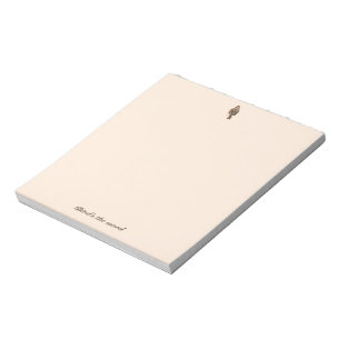 Bloc De Notas Aves la palabra: notepad
