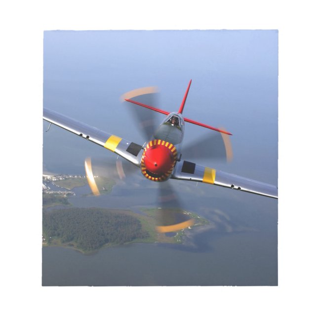 Bloc De Notas Avión clásico (Frente)