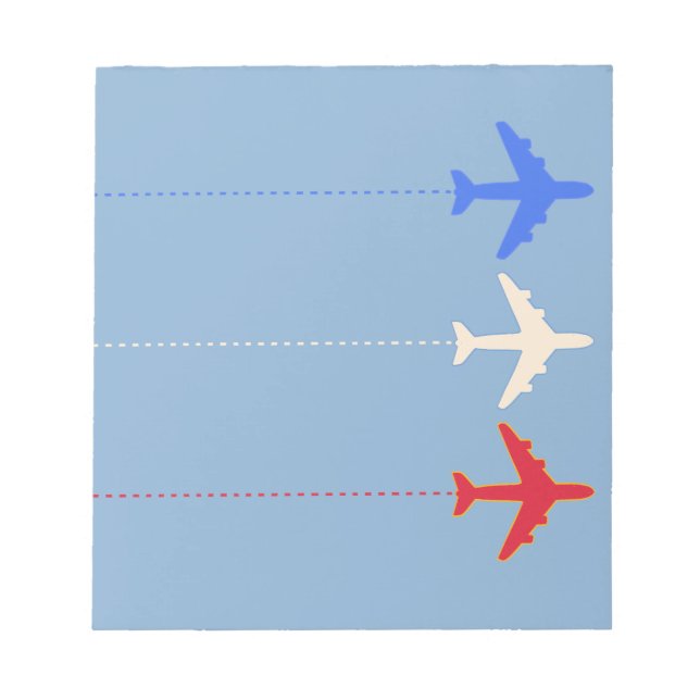 Bloc De Notas aviones de compañías aéreas (Frente)