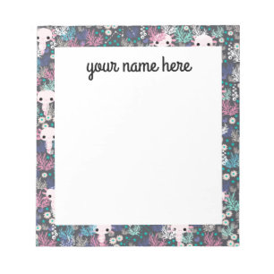 Bloc de notas Axolotl personalizado