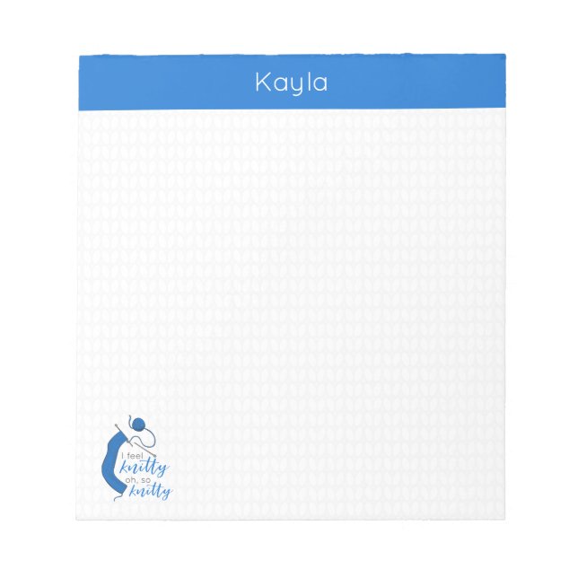 Bloc De Notas Azul Claro Siento Que Es De Poca Calidad (Frente)