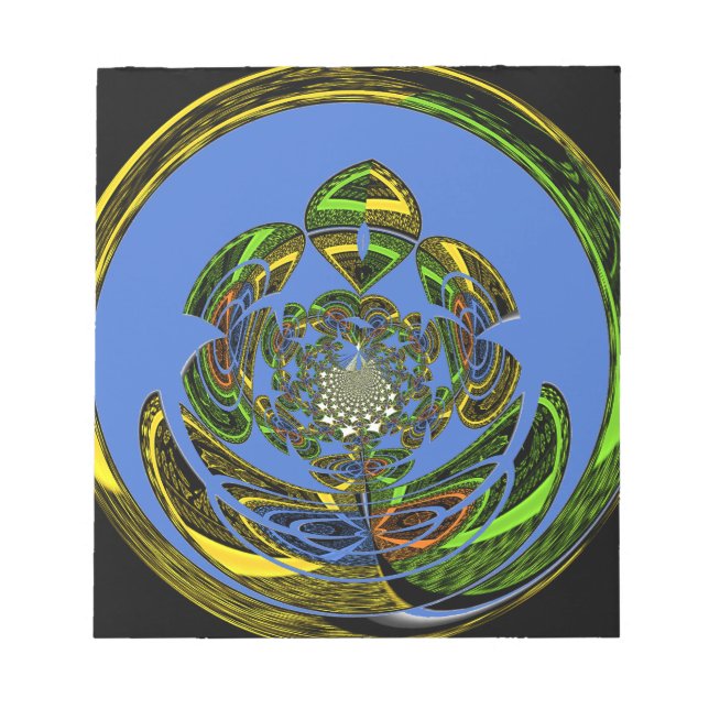 Bloc De Notas Azul tradicional (Frente)