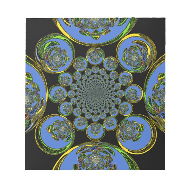 Bloc De Notas Azul vintage (Frente)