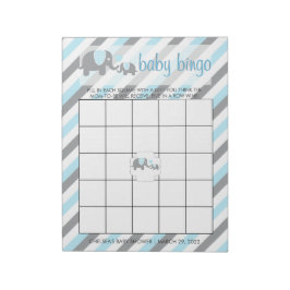 Bloc De Notas Azulejos grises y azules | Bingo