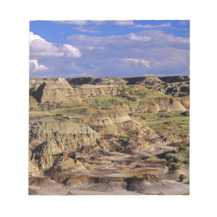 Bloc De Notas Badlands en el Parque Provincial Dinosaurio en Alb