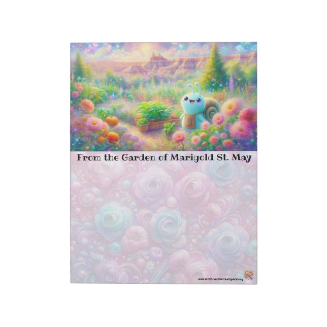 Bloc De Notas Badlands Snail Garden (Lado Izquierdo)