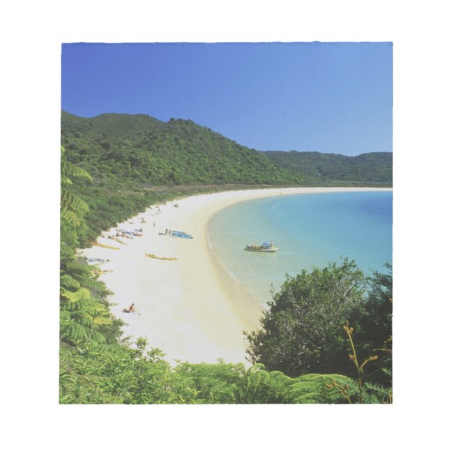 Bloc De Notas Bahía Tonga, Abel Tasman NP, Isla Sur, Nueva (Frente)