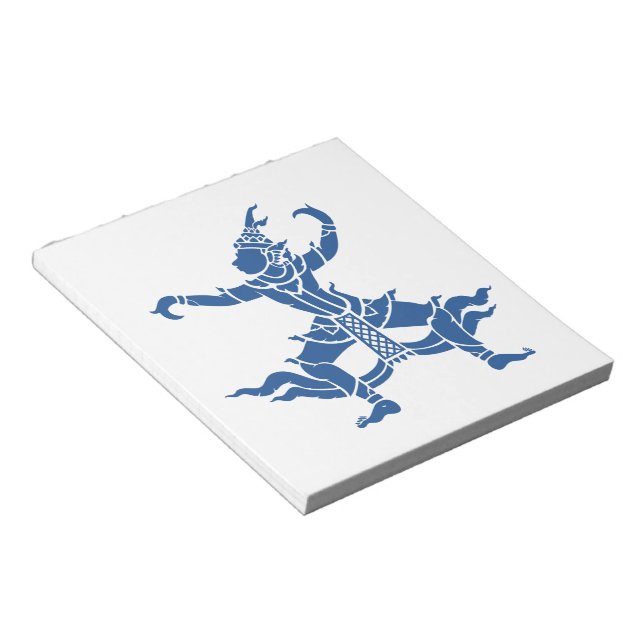 Bloc De Notas Bailarina tailandesa ⚠ ⚠ Rótulo tailandés (Lado Derecho)